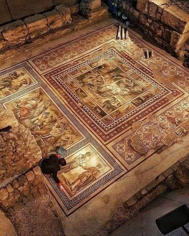 Bigpicture ru самая большая в мире древняя мозаика