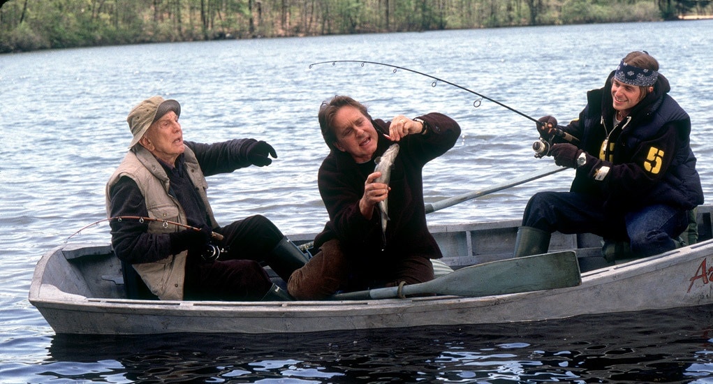 Семья Дугласов три поколения Кирк Майкл Кэмерон в фильме Семейные ценности