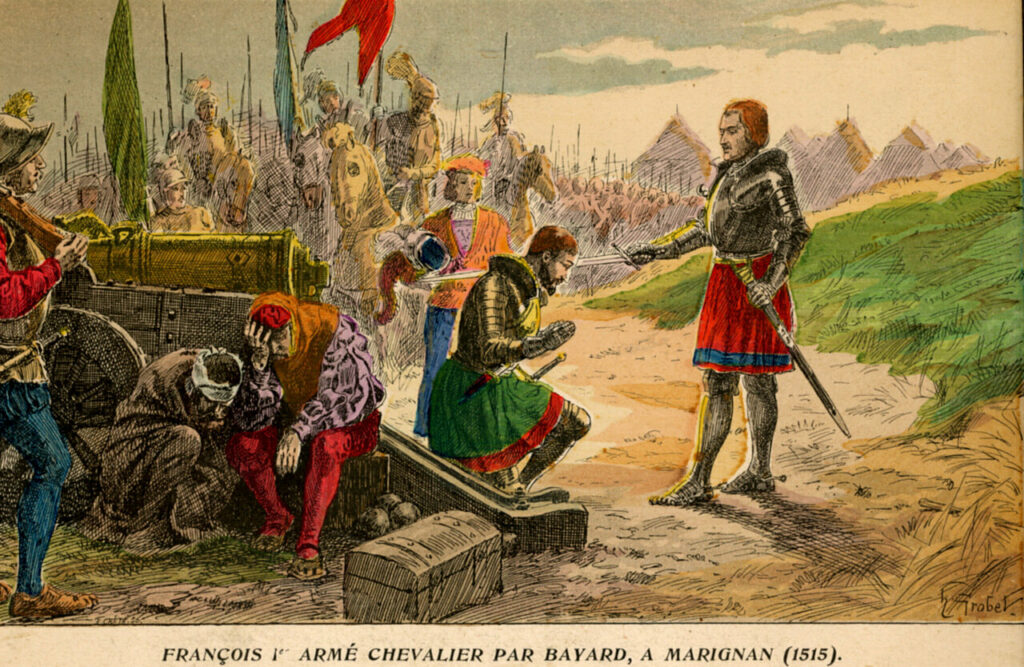 Bigpicture.ru Де Баярд принимает короля Франциска I в рыцари