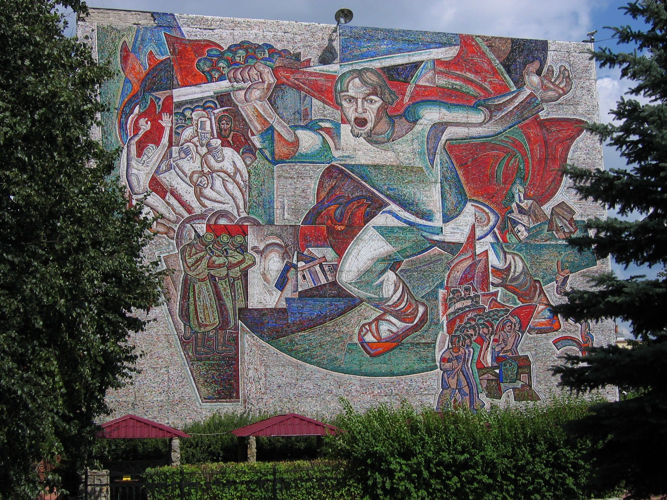 Bigpicture.ru Почему в СССР так часто украшали мозаикой здания