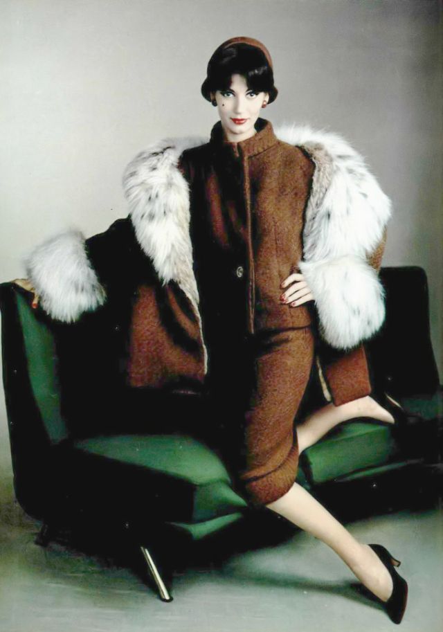 Bigpicture.ru Модели в нарядах модного дома Jean Patou 1950-х годов 21