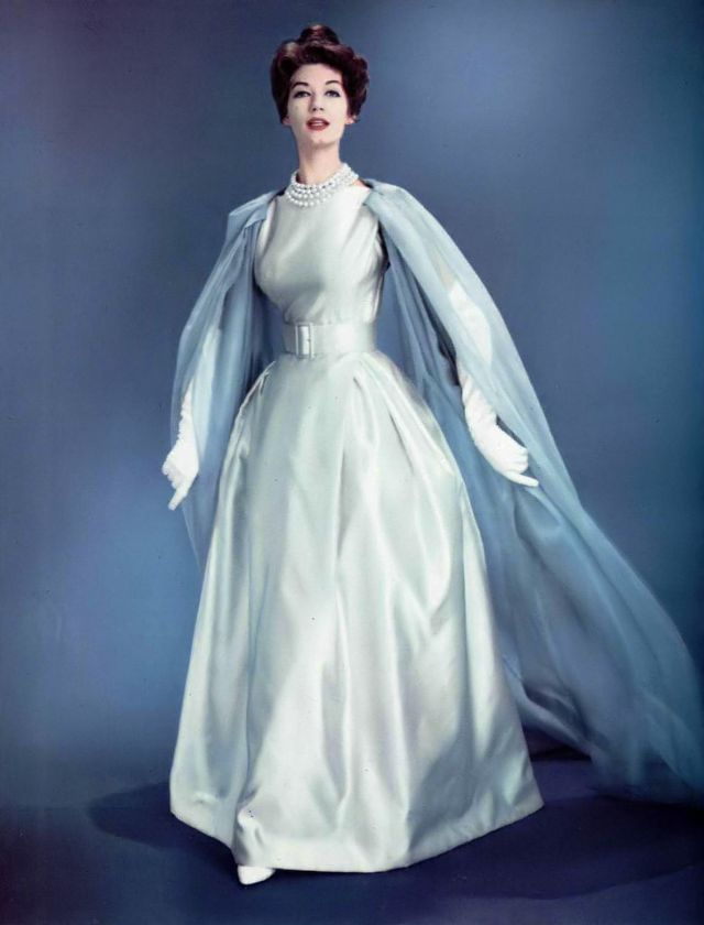 Bigpicture.ru Модели в нарядах модного дома Jean Patou 1950-х годов 22