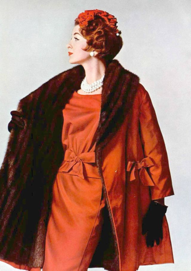 Bigpicture.ru Модели в нарядах модного дома Jean Patou 1950-х годов 28
