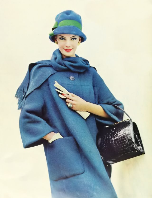 Bigpicture.ru Модели в нарядах модного дома Jean Patou 1950-х годов 31