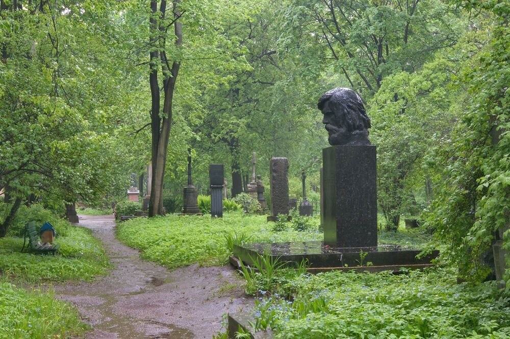 Bigpicture ru волковское кладбище