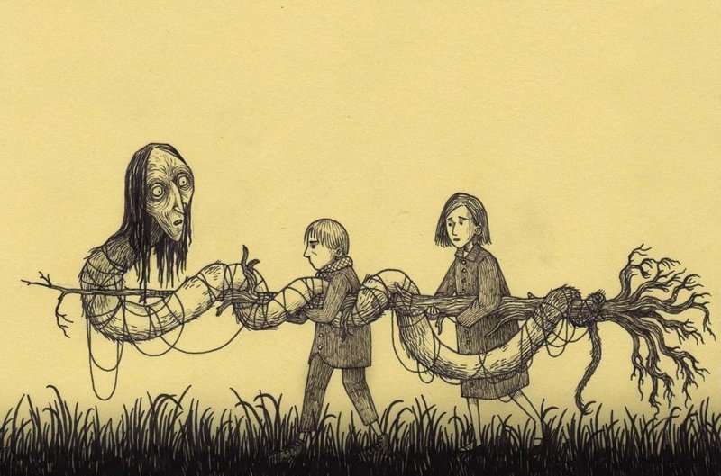 Bigpicture.ru Детские кошмары на рисунках мастера хоррора Джона Мортенсена