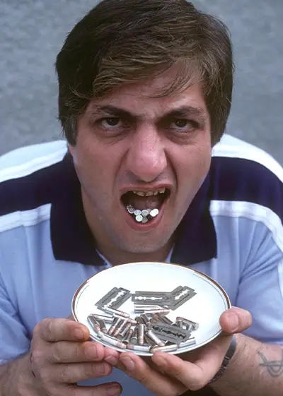 Bigpicture.ru michel lotito eating a plate of nails with his tongue sticking out tcm25 722646 jpg