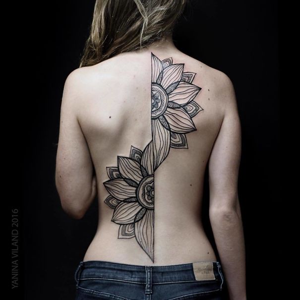 Bigpicture ru spine tattoo ideas designs 13