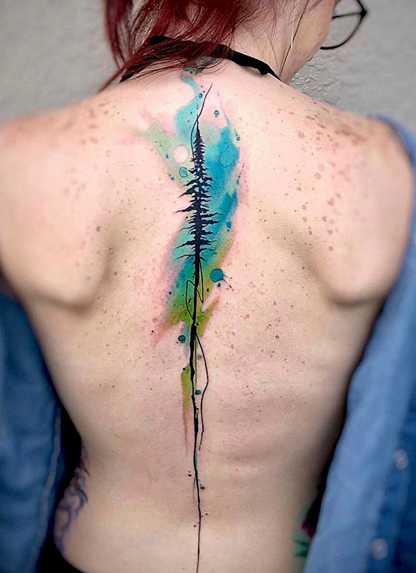 Bigpicture ru spine tattoo ideas designs 17