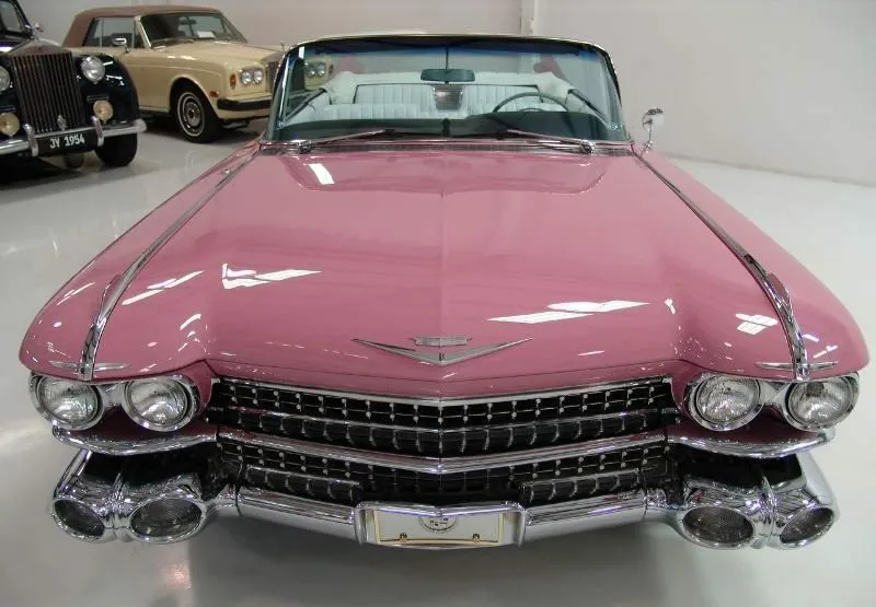 Bigpicture.ru легендарный розовый Cadillac Eldorado 1959 года