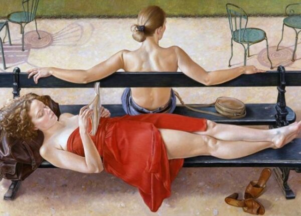 Отрешенность и утонченный эротизм в картинах Франсин Ван Хоув