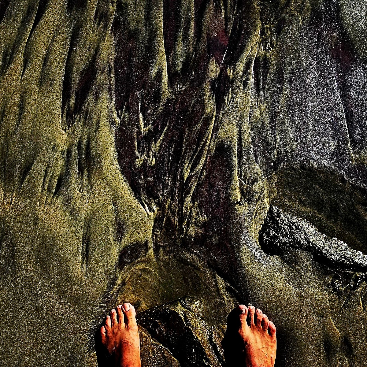 Bigpicture.ru Радужный пляж Пфайффер - невероятное место с фиолетовым песком