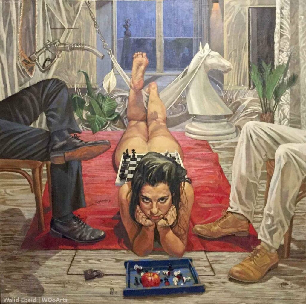 Bigpicture.ru Египетский художник Валид Эбейд (Walid Ebeid) картины феминизм
