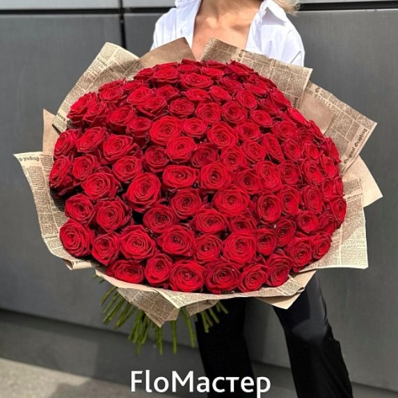 Bigpicture ru букет 101 роза red naomi