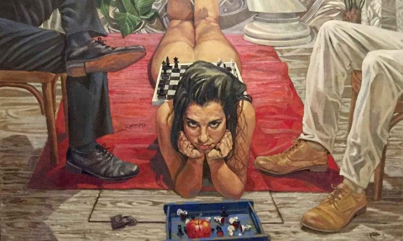 Bigpicture.ru Египетский художник Валид Эбейд (Walid Ebeid) картины феминизм1200