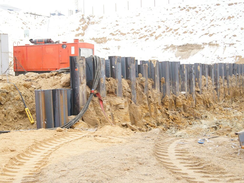 Для чего нужно шпунтовое ограждение котлована? » BigPicture.ru