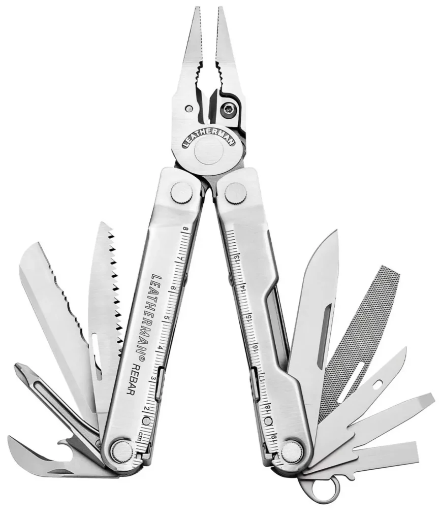 Мультитул leatherman rebar stainless steel