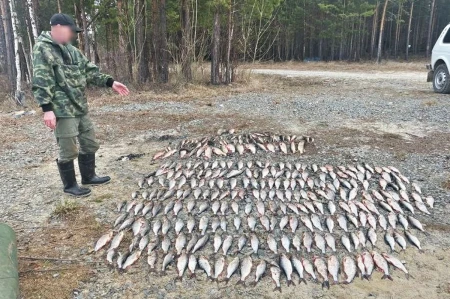 Muzhchina nezakonno nalovil ryby na 370 tysjach rublej
