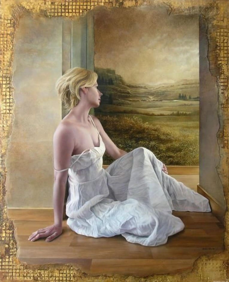 Bigpicture.ru Женская красота на необычных картинах Паскаля Чове