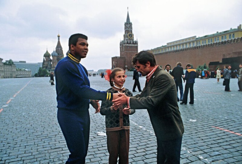 Bigpicture.ru Мохаммед Али на Красной площади 1978