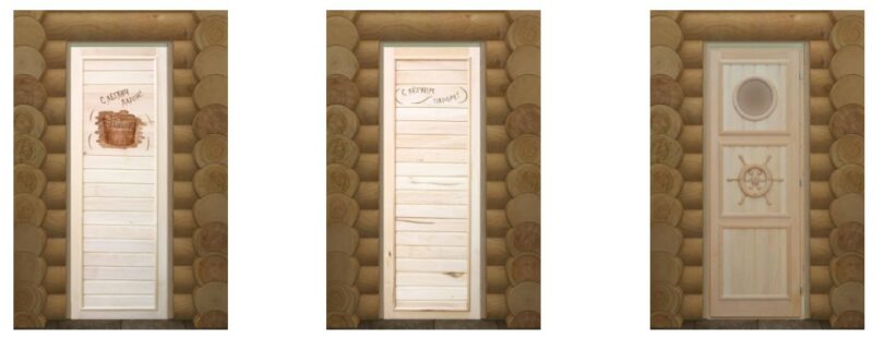 Bigpicture ru деревянная дверь для бани