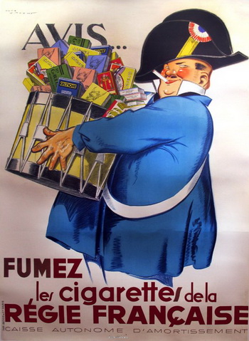 Bigpicture.ru Рекламные плакаты сигарет и сигар 1920-х и 30-х 1