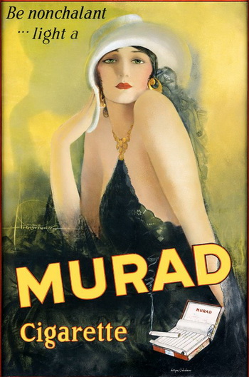 Bigpicture.ru Рекламные плакаты сигарет и сигар 1920-х и 30-х 2