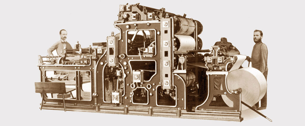 Bigpicture.ru first rotarymachine kba 1876