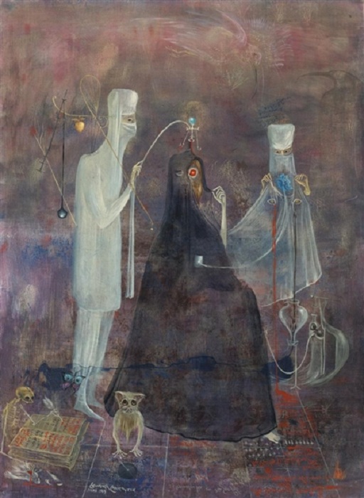 Леонора Каррингтон (Leonora Carrington): картина 'Операция Среда. 1969'