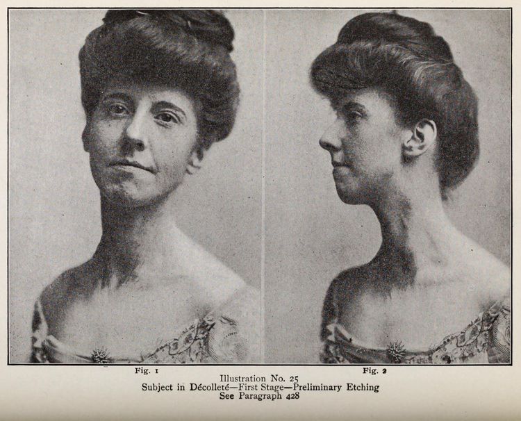 Набор инструментов фотографа-ретушёра начала XX века