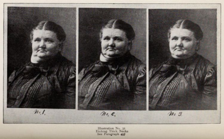 Исправление линии шеи на женском портрете с помощью ретуши