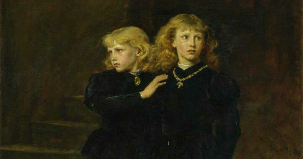 Принцы в Тауэре братья Сесилии Йоркской картина Джона Милле