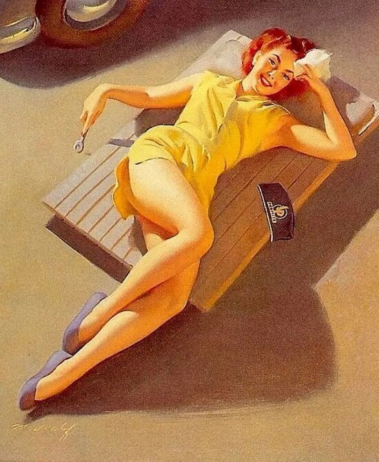 Bigpicture.ru. Билл Мэдкалф (Bill Medcalf) pin-up иллюстрации