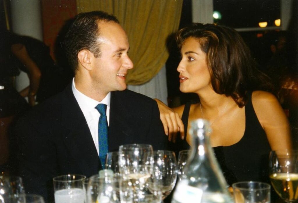 Ясмин Гаури (Yasmeen Ghauri) и Ральф Бернстайн (Ralph Bernstein)