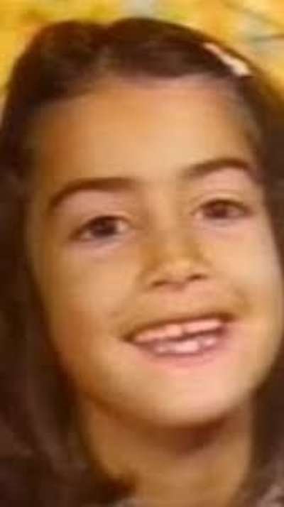 Детское фото Ясмин Гаури (Yasmeen Ghauri)