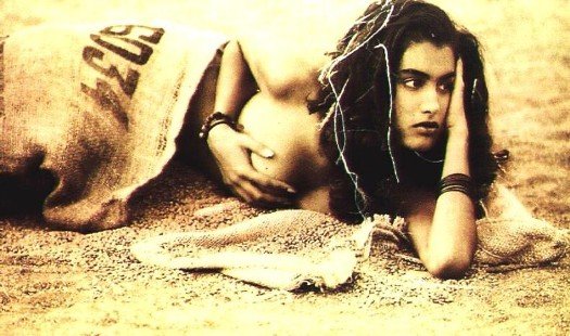 Портрет Ясмин Гаури (Yasmeen Ghauri)