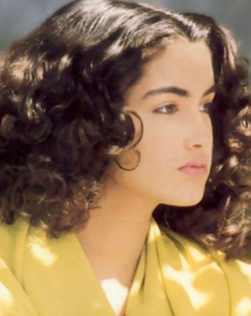 Подростковое фото Ясмин Гаури (Yasmeen Ghauri)