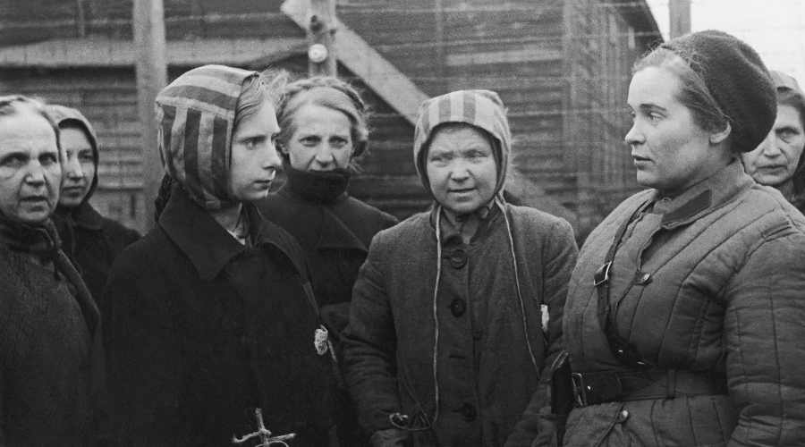 Освобождение лагеря Равенсбрюк в 1945 году
