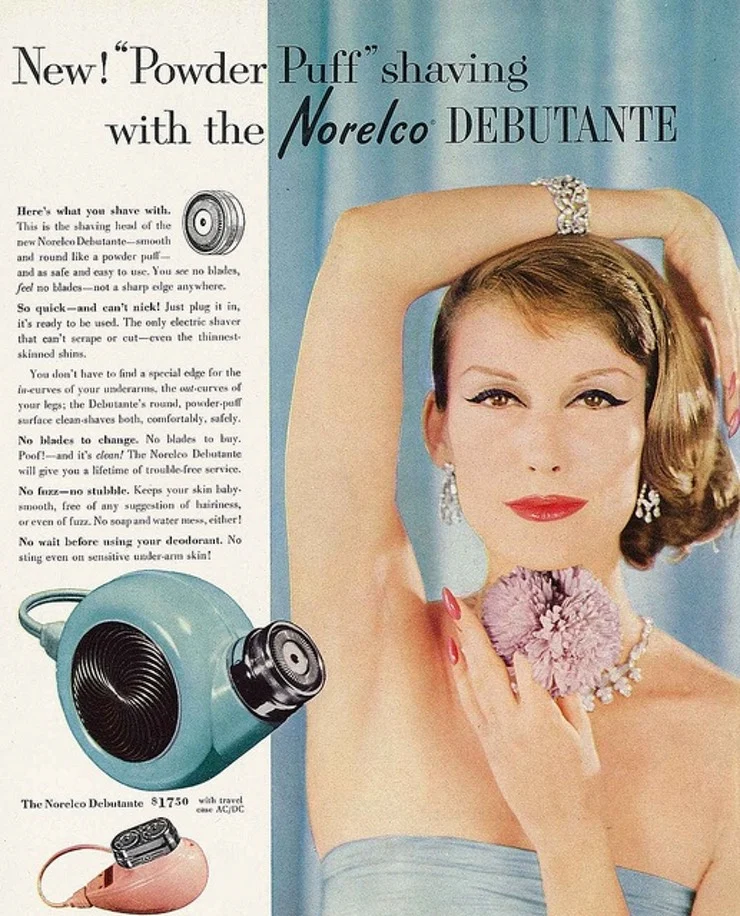 Debutante razor ad (1)