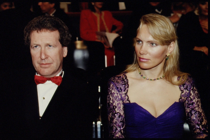 Фото Маргариты с ее вторым мужем Робером Луи-Дрейфусом