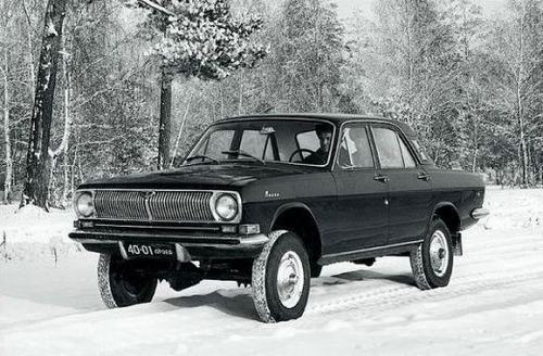Полноприводная Волга ГАЗ-24, подаренная Брежневу в 1980-х