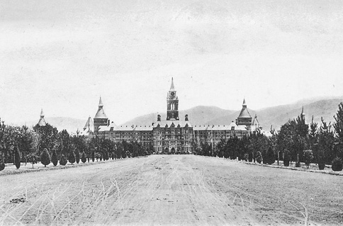 Психиатрическая клиника в Напе napa state hospital c. 1900