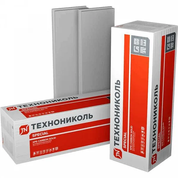 Xps tekhnonikol carbon solid 500 2400kh600kh40 l tip a