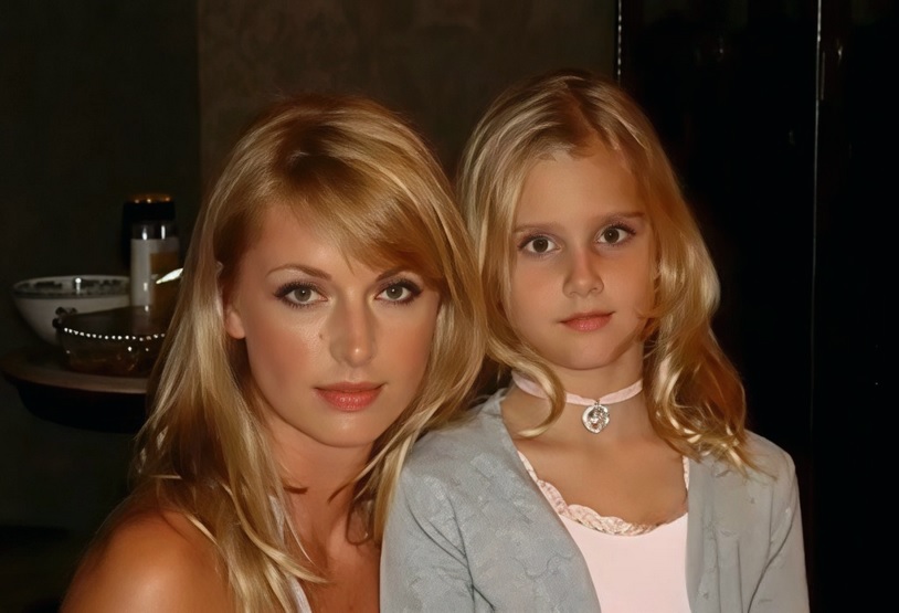 Людмила Исаева Малахова с дочерью Катериной 2000-е годы