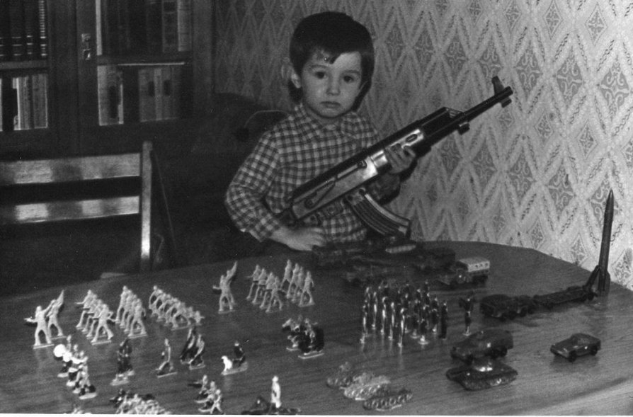 Набор советских солдатиков для игр