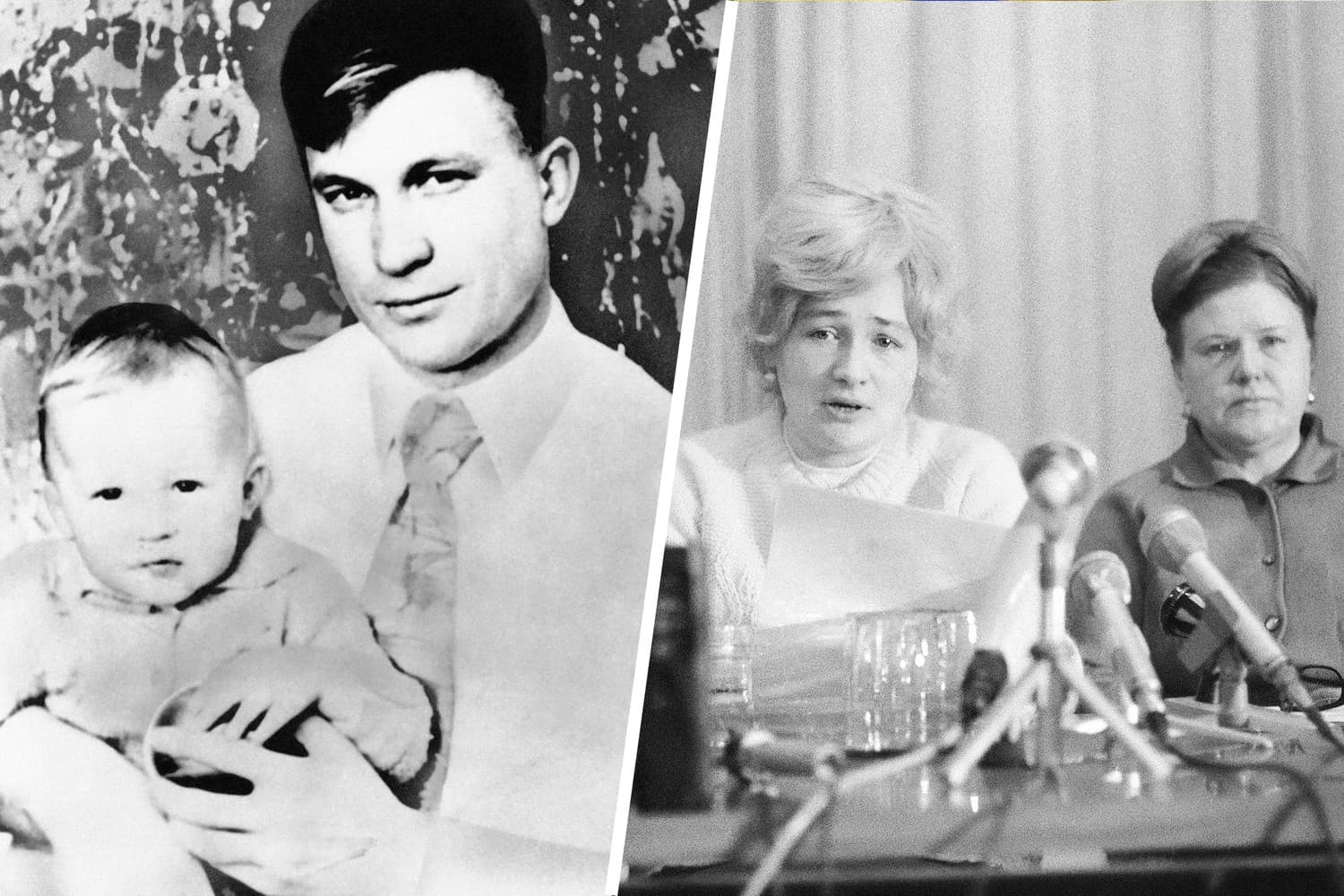 Виктор Беленко с сыном Дмитрием, его жена Людмила Петровна и мачеха Людмила Степановна