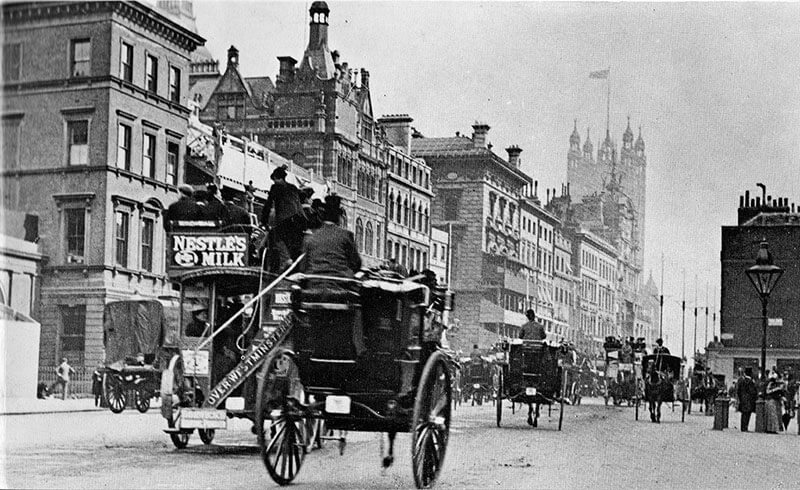 Лондон в 1880-е годы london 1880s 1