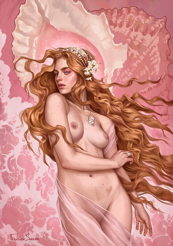 Фернанда Суарес (Fernanda Suarez) - картины с сексуальными девушками из мира фэнтези
