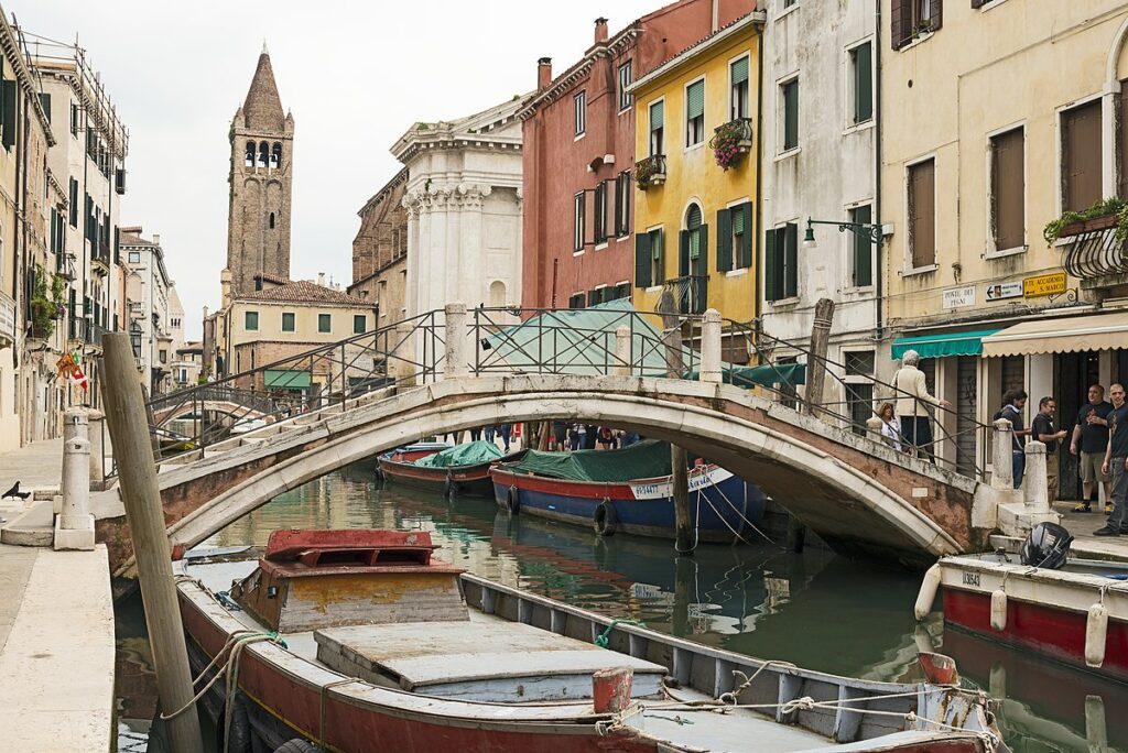 Ponte dei pugni (venice) Мост кулаков в Венеции