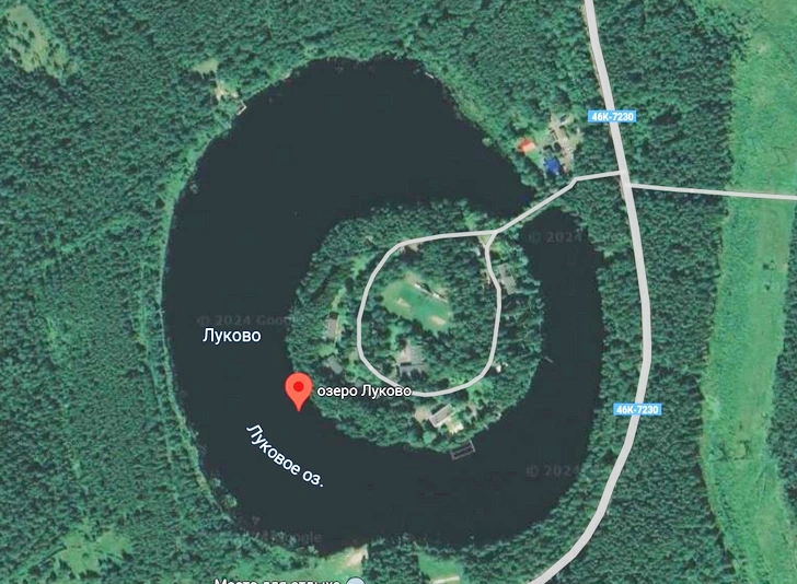 Место трагедии на Луковом озере (Lukovoe Lake)